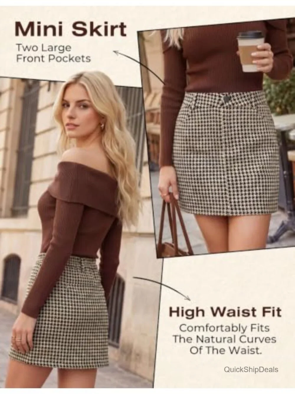 N/A women plaid